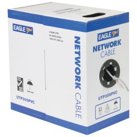 Eagle Economy UTP PVC CCA Network Cable Lead Length (m) 305 (E695B)