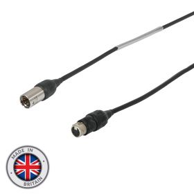 eLumen8 3m 5-Pin XLR -TOP IP65 Neutrik Male - Female DMX Cable