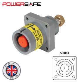 eLumen8 Powersafe 500A Panel Source Male T5 Post L3 Grey