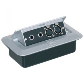 Eagle  Pop-up AV Combination Plate with Jack Sockets & 3 Pin XLR  (F267WD)