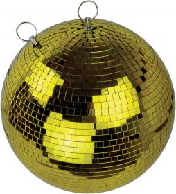 FX Lab Gold Mirror Ball with Dual Hanging Points Size 400mm (16inch)
