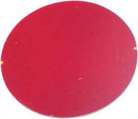 FX Lab 50 mm Dichroic Filter for Par 16 Cans and Low Voltage Downlighters Colour Red
