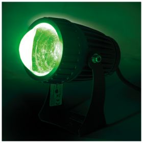 FX Lab FXLAB 8W Coloured LED Pin spot with Black Body Colour Green
