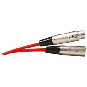 SoundLAB Standard 3 Pin XLR Line Socket to 3 Pin XLR Line Plug Screened Lead 1m Lead Length (m) 1