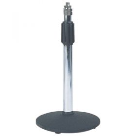 SoundLAB Desk Microphone Stand With Round Base