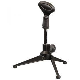 SoundLAB Desk Microphone Stand With Tripod Base