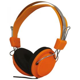 SoundLAB Street Style Coloured Digital Stereo Headphones Colour Orange