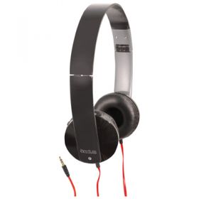 SoundLAB Slim Profile Folding Stereo Headphones Colour Black