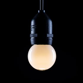 Prolite 1.5W LED Polycarbonate Golf Ball Lamp, ES 3000K White