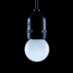 Prolite 1.5W LED Polycarbonate Golf Ball Lamp, ES 6000K Wh