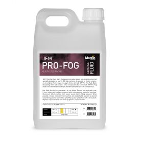 JEM Pro-Fog Fluid, Quick Dissipating 2.5 litres