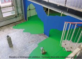 Harlequin Reversible Duo Flooring, Chromakey Blue / Green 20sq/m