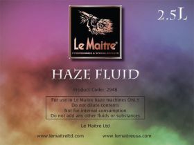 Le Maitre 2908 Pure Haze Fluid, Mvs, 4x5 Litre Bottle