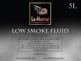 Le Maitre 2904 -  Low Smoke Fluid 5Litre Bottle