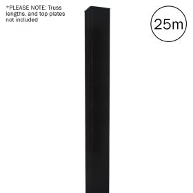 LEDJ Black 25.0m Quad Truss Sleeve/Sock