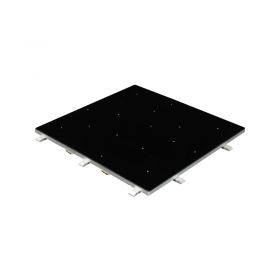 LEDJ Black Starlit 2ft x 2ft Dance Floor Panel (4 sided)