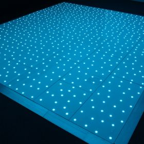 LEDJ White RGB Starlit Dance Floor System 16ft x 16ft