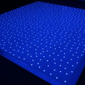 LEDJ Black RGB Starlit Dance Floor System 20ft x 20ft