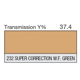 LEE Filter Full Sheet 232 Super Correction WF Green to Tunstan