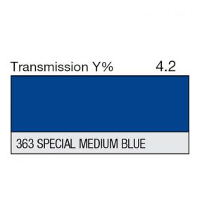 LEE Filter Roll 363 Special Medium Blue