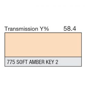 LEE Filter Full Sheet 775 Soft Amber k2