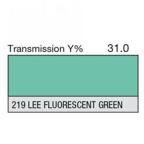LEE Filter Full Sheet 219 LEE Fluorescent Green