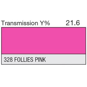 LEE Filter Roll 328 Follies Pink