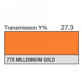 LEE Filter Full Sheet 778 Millennium Gold