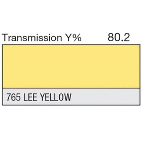 LEE Filter Full Sheet 765 LEE Yellow