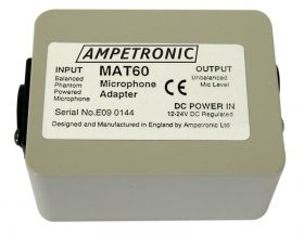 Ampetronic MAT60 - Microphone Adaptor  