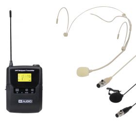 W Audio DQM 600BP Add On Beltpack Kit (606.0Mhz-614.0Mhz)