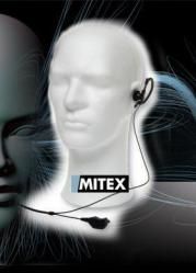 MITEX - Flexi Hanger Earpiece with inline PTT