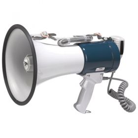 Eagle Handheld Megaphone With Pistol Grip and Fist Microphone 35 W  (P636A)