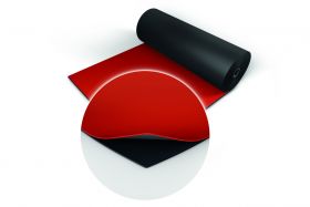 Harlequin Reversible Duo Flooring, Red / Black