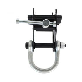 ELLER 2 Ton Beam Clamp with Shackle, Black