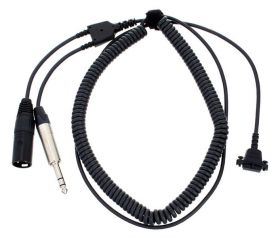 Sennheiser Cable-H-X3K1 Coiled copper cable with XLR-3 connector