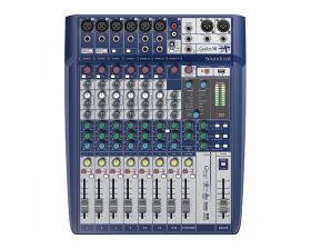 Soundcraft Signature 10 Compact 10i/p Analogue Mixer with Effects & USB