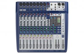 Soundcraft Signature 12 Compact 12i/p Analogue Mixer with Effects & USB