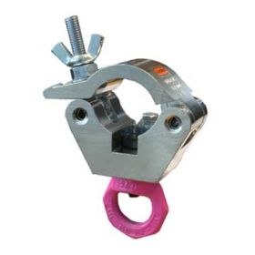 Doughty T57204 Hanging Clamp With Pink Eye (750 Kg) (Black)