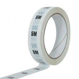eLumen8 Cable Length ID Tape 24mm x 33m - 5m White
