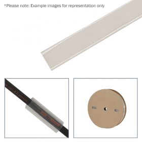 eLumen8 25.4mm (1'') Heatshrink Tubing, 2:1 Clear, 50m