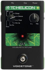 TC HELICON Voicetone D1 - Doubling and Detune Stompbox