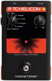 TC HELICON Voicetone R1 - Vocal Tuned Reverb Stompbox