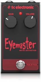 tc electronic Eyemaster Metal Distortion Pedal