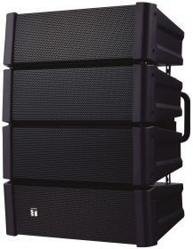 TOA HX-5B-WP Compact Array Speaker, 200W (8ohm), Black, Weatherproof