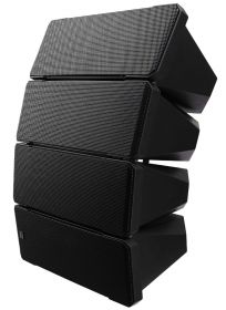 TOA HX-7B Compact Array Speaker, 250W (8ohm),Black