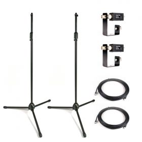 Trantec S5-RAK Remote Antenna Kit (includes 2 x 10m cable, 2 x stands, 2 x Headamps)