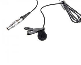 Trantec MIC-TS2 LP-2 Lavalier Microphone, black