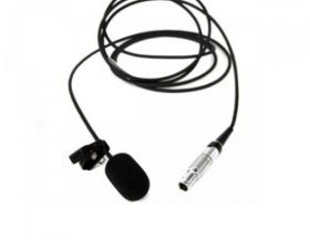 Trantec MIC-TS55 LM-55 Lavalier Microphone, extended frequency response, black