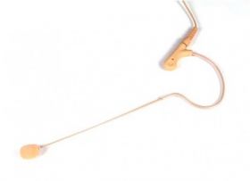 Trantec MIC-XEM77 EM-77 Earworn Microphone, beige